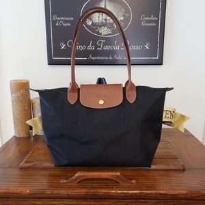 Longchamp Le Pliage small (long handle)